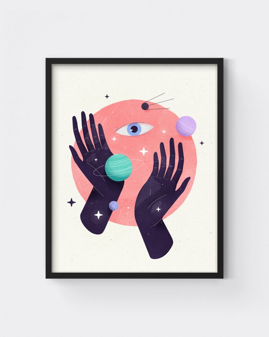 Hands and the eye